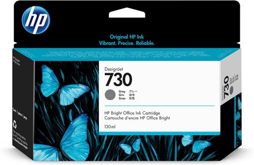 HP Cartuccia di inchiostro grigio DesignJet 730 da 130 ml