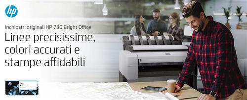 HP Cartuccia di inchiostro giallo DesignJet 730 da 130 ml
