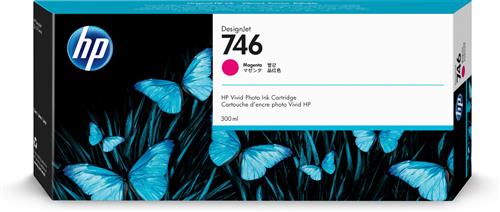 HP Cartuccia di inchiostro magenta 746 DesignJet da 300 ml