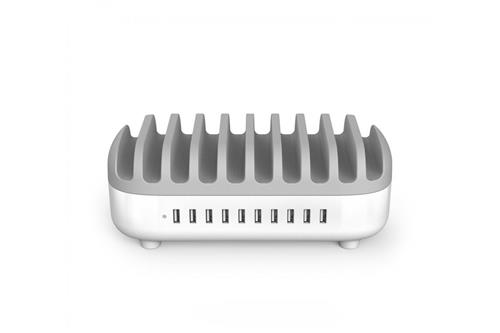 Compulocks 10PUSBDKS-EU organizzatore per stazioni di carica Libera installazione Bianco