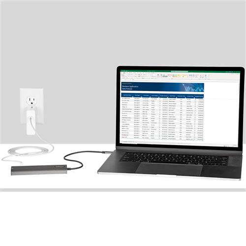 StarTech.com DKT30CHSDPD1 replicatore di porte e docking station per laptop Cablato USB 3.2 Gen 1 (3.1 Gen 1) Type-C Nero, Grigio