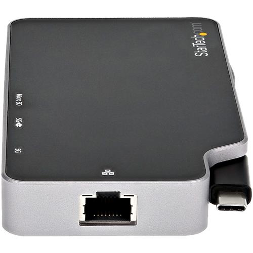 StarTech.com CDP2HVGUASPD replicatore di porte e docking station per laptop Cablato USB 3.2 Gen 2 (3.1 Gen 2) Type-C Nero, Grigio