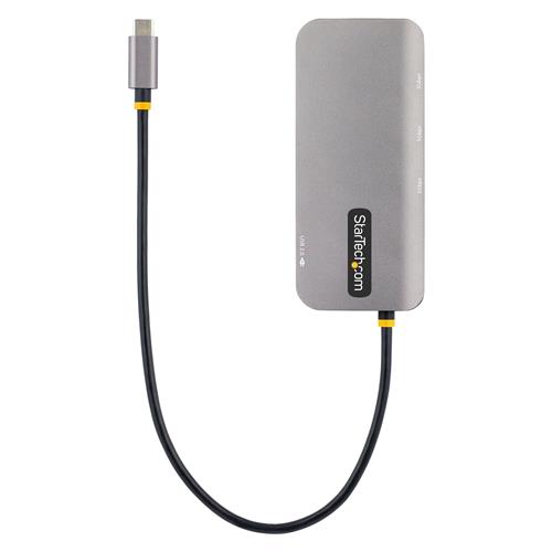 StarTech.com 127B-USBC-MULTIPORT replicatore di porte e docking station per laptop Cablato USB 3.2 Gen 1 (3.1 Gen 1) Type-C Grigio