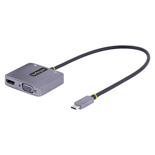 StarTech.com 122-USBC-HDMI-4K-VGA adattatore grafico USB 3840 x 2160 Pixel Grigio