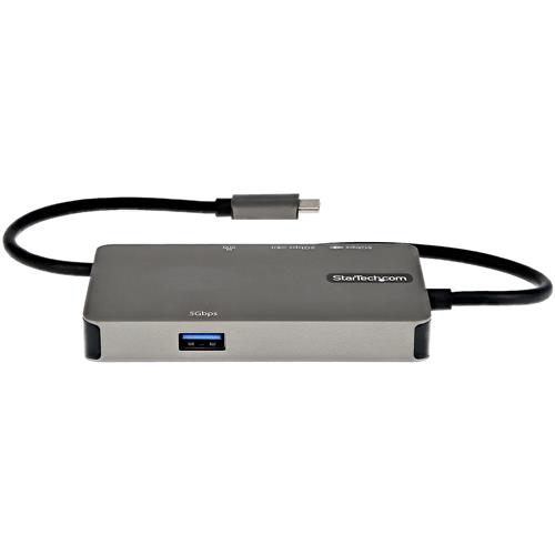 StarTech.com DKT30CHVPD2 replicatore di porte e docking station per laptop USB 3.2 Gen 1 (3.1 Gen 1) Type-C Nero, Grigio