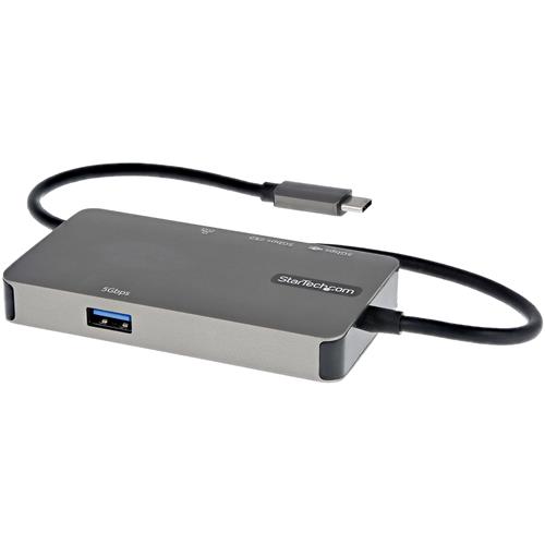 StarTech.com DKT30CHVPD2 replicatore di porte e docking station per laptop USB 3.2 Gen 1 (3.1 Gen 1) Type-C Nero, Grigio