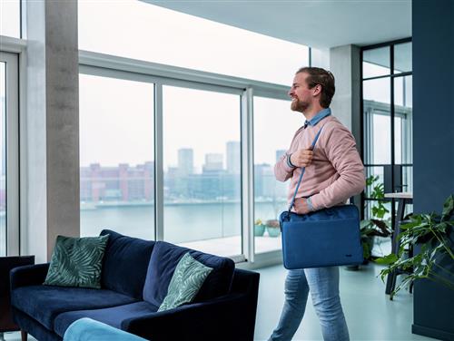 Trust Bologna 40,6 cm (16) Valigetta ventiquattrore Blu