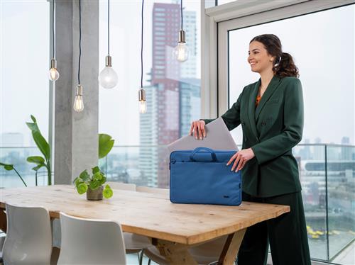 Trust Bologna 40,6 cm (16) Valigetta ventiquattrore Blu