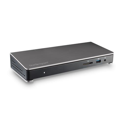 StarTech.com TB3DOCK2DPPU replicatore di porte e docking station per laptop Cablato USB 3.2 Gen 1 (3.1 Gen 1) Type-C Nero