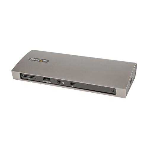 StarTech.com TB4CDOCKUE replicatore di porte e docking station per laptop Cablato Nero, Grigio