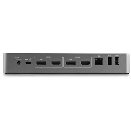 StarTech.com DK30C2DPEPUE replicatore di porte e docking station per laptop Cablato USB 3.2 Gen 1 (3.1 Gen 1) Type-C Nero, Grigio