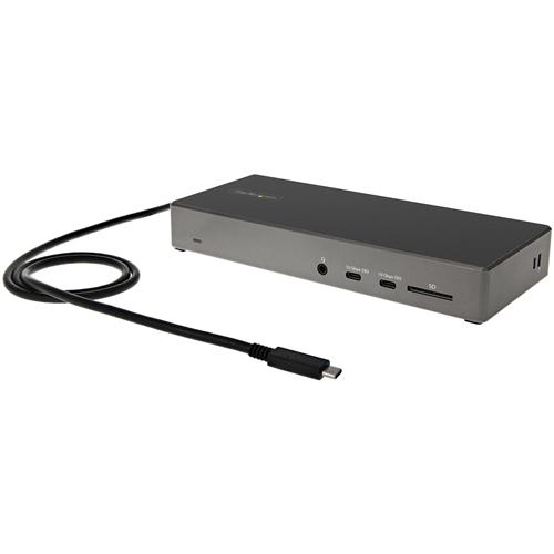 StarTech.com DK31C2DHSPDUE replicatore di porte e docking station per laptop Cablato USB 3.2 Gen 2 (3.1 Gen 2) Type-C Nero, Grigio