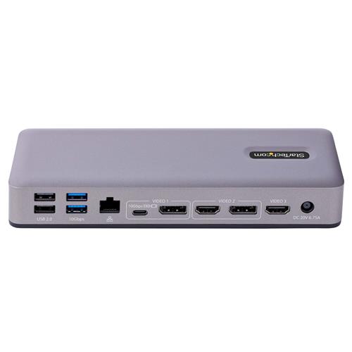 StarTech.com DK31C3MNCRUE replicatore di porte e docking station per laptop Cablato USB 3.2 Gen 2 (3.1 Gen 2) Type-C