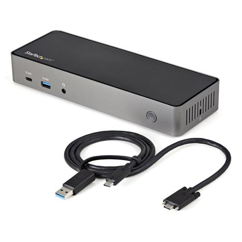 StarTech.com DK31C3HDPDUE replicatore di porte e docking station per laptop Cablato USB 3.2 Gen 2 (3.1 Gen 2) Type-C Nero, Grigio
