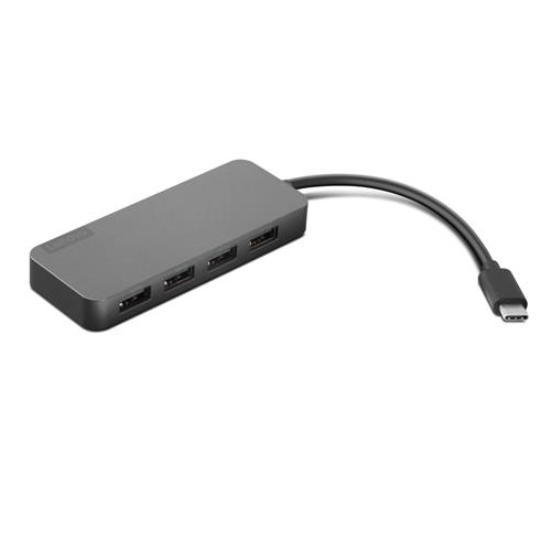 Lenovo 4X90X21427 replicatore di porte e docking station per laptop USB 3.2 Gen 2 (3.1 Gen 2) Type-C Grigio