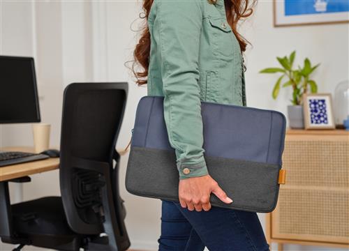 Trust Lisboa 40,6 cm (16) Custodia a tasca Blu