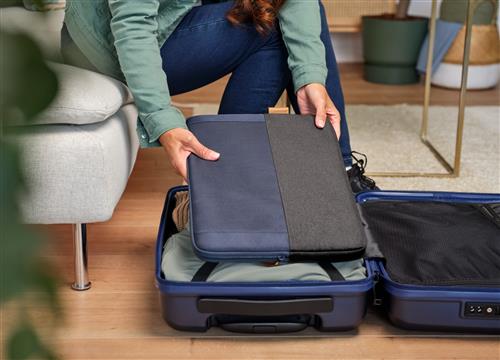 Trust Lisboa 40,6 cm (16) Custodia a tasca Blu