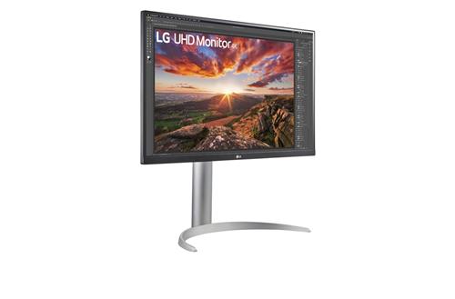 LG 27UP85NP-W Monitor PC 68,6 cm (27) 3840 x 2160 Pixel 4K Ultra HD LED Argento