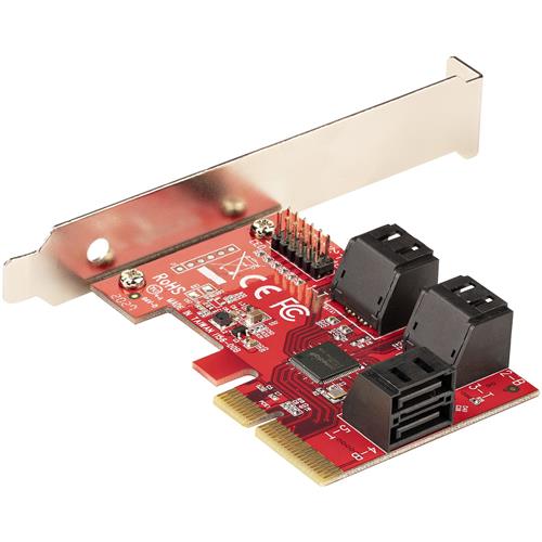StarTech.com 6P6G-PCIE-SATA-CARD scheda di interfaccia e adattatore Interno