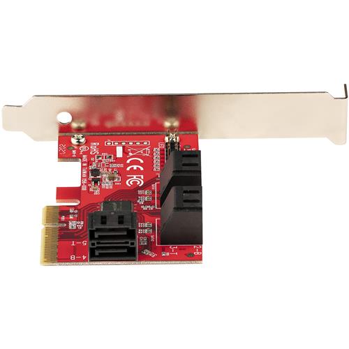StarTech.com 6P6G-PCIE-SATA-CARD scheda di interfaccia e adattatore Interno