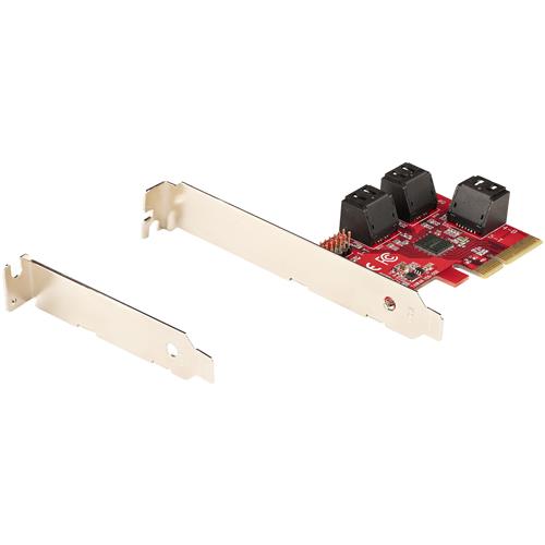 StarTech.com 6P6G-PCIE-SATA-CARD scheda di interfaccia e adattatore Interno