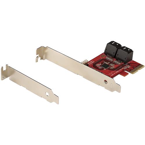 StarTech.com 4P6G-PCIE-SATA-CARD scheda di interfaccia e adattatore Interno