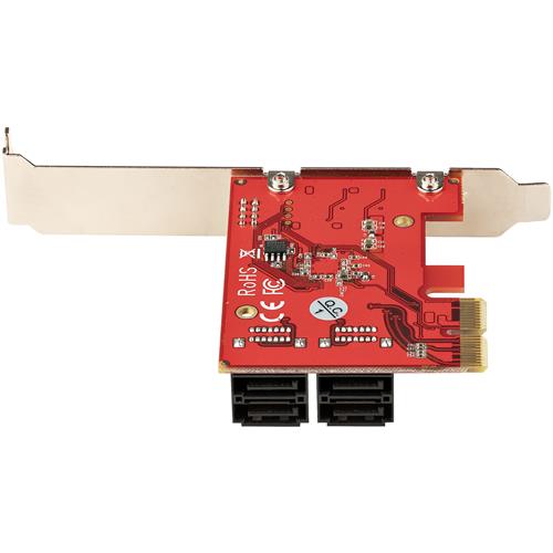 StarTech.com 4P6G-PCIE-SATA-CARD scheda di interfaccia e adattatore Interno