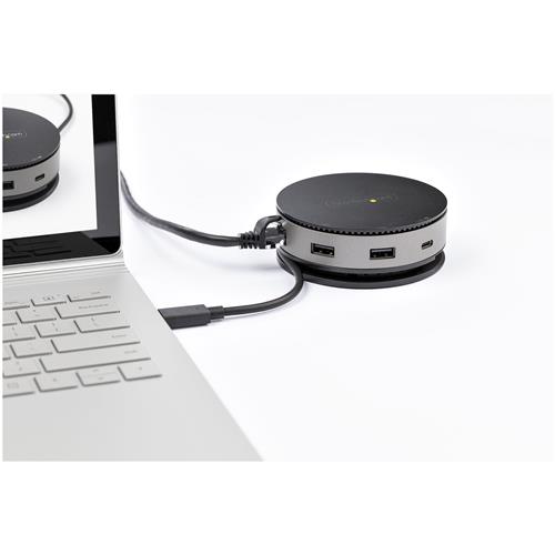 StarTech.com DKT31CHDVCM replicatore di porte e docking station per laptop Cablato USB 3.2 Gen 2 (3.1 Gen 2) Type-C Nero, Grigio