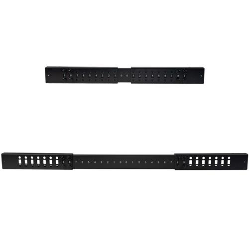 StarTech.com 4POSTRACK18U rack Rack indipendenti Nero