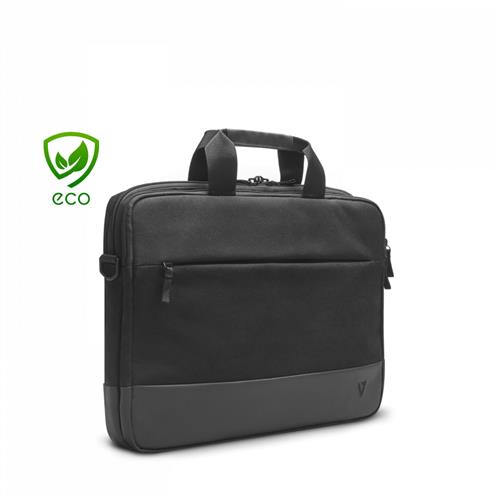 V7 CTP14-ECO-BLK borsa per laptop 35,6 cm (14) Valigetta ventiquattrore Nero