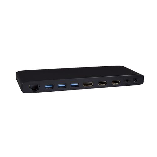 V7 DOCKUCPT3D replicatore di porte e docking station per laptop Cablato USB 3.2 Gen 2 (3.1 Gen 2) Type-C Nero