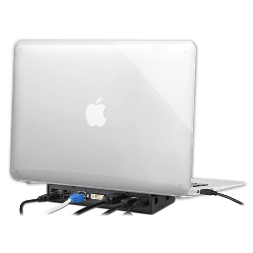i-tec U3HDMIDVIDOCK replicatore di porte e docking station per laptop Nero