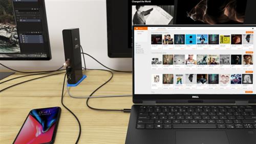 i-tec U3HDMIDVIDOCK replicatore di porte e docking station per laptop Nero