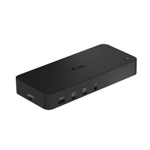 i-tec CATRIPLEDOCKPDPROIT replicatore di porte e docking station per laptop Cablato USB 3.2 Gen 1 (3.1 Gen 1) Type-C Nero