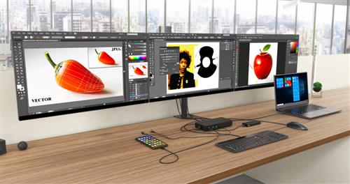 i-tec CATRIPLEDOCKPDPROIT replicatore di porte e docking station per laptop Cablato USB 3.2 Gen 1 (3.1 Gen 1) Type-C Nero