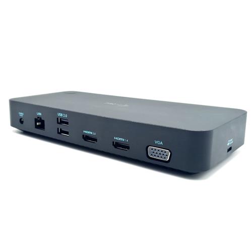 i-tec CATRIPLEDOCKVGAPDIT replicatore di porte e docking station per laptop Cablato USB 3.2 Gen 1 (3.1 Gen 1) Type-C Grigio