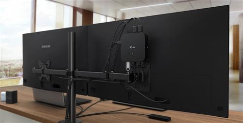 i-tec C31TRIPLE4KDOCKPDPRO replicatore di porte e docking station per laptop Cablato USB 3.2 Gen 1 (3.1 Gen 1) Type-C Nero