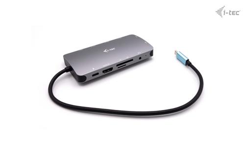 i-tec Metal C31NANODOCKVGAPD replicatore di porte e docking station per laptop Cablato USB 3.2 Gen 1 (3.1 Gen 1) Type-C Argento
