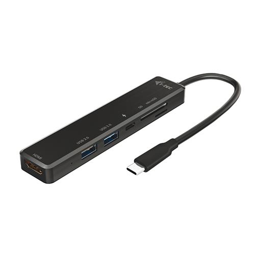 i-tec C31TRAVELEASYDOCKPD replicatore di porte e docking station per laptop Cablato USB 3.2 Gen 1 (3.1 Gen 1) Type-C Nero