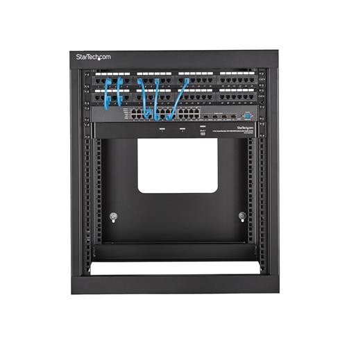 StarTech.com RK1219WALLOH rack Da parete Nero