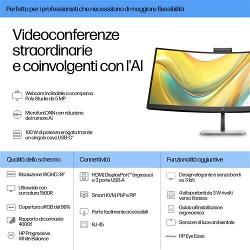 534PM S5 PRO 34IN LED 21:9 5MS 3440X1440 4000:1 DP HDMI USB SB
