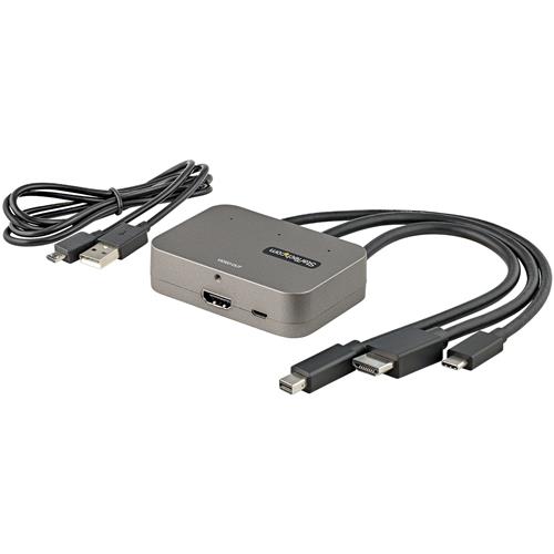 ADATTATORE DA USB-C HDMI O MINI DISPLAYPORT A HDMI 4K 60HZ