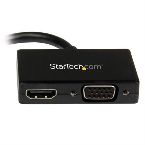 ADATTATORE DA VIAGGIO MINI DISPLAYPORT A HDMI E VGA 2 IN 1