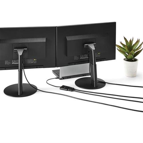 ADATTATORE SPLITTER MST HUB - USB-C A 2 PORTE DISPLAYPORT