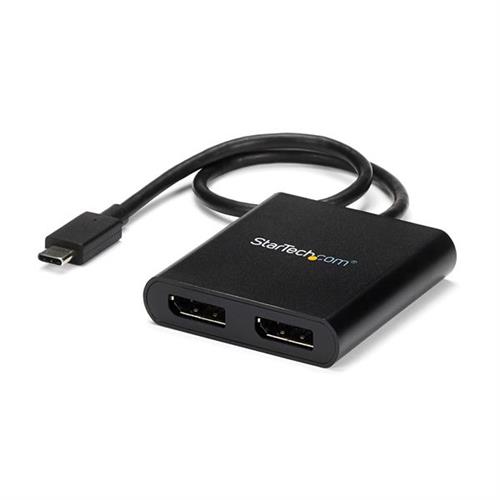 ADATTATORE SPLITTER MST HUB - USB-C A 2 PORTE DISPLAYPORT