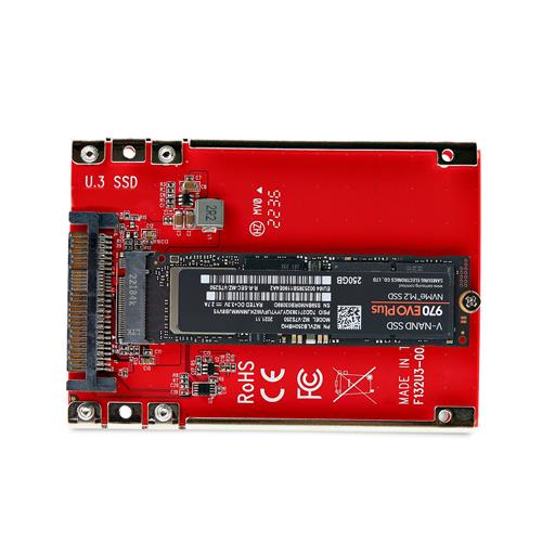 ADATTATORE SSD M.2 A U.3 25 CONVERTITORE PCIE M.2 NVME A U.3