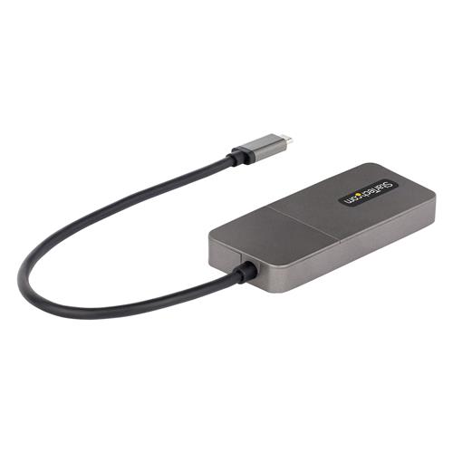 ADATTATORE USB-C A DP A 3 PORTE HUB MST DISPLAYPORT 1.4 4K 60HZ
