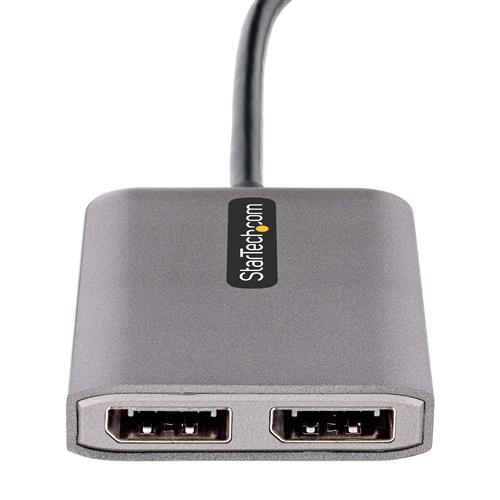 ADATTATORE USB-C DP A 2 PT 4K HUB MST DUAL-MONITOR - WINDOWS