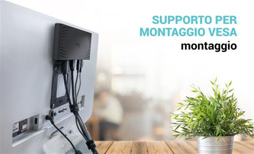 i-tec CADUA4KDOCKPDL2IT replicatore di porte e docking station per laptop Cablato USB 3.2 Gen 1 (3.1 Gen 1) Type-C Nero