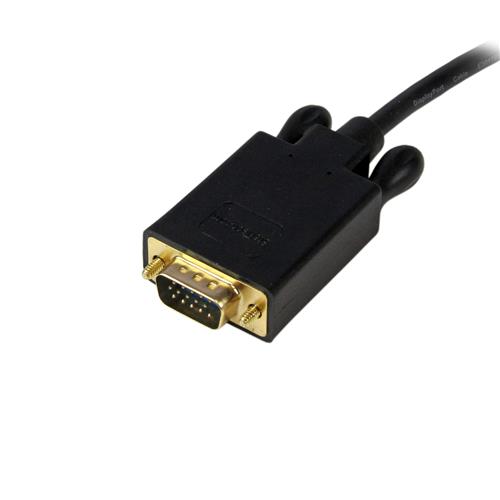 CAVO ADATTATORE DISPLAYPORT A VGA DA 4.5 M DP A VGA NERO